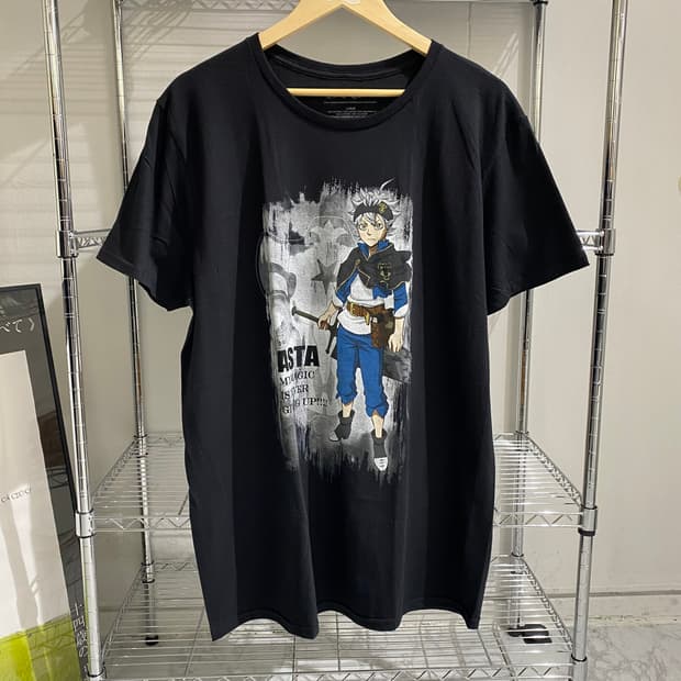 블랙클로버 아스타 오피셜 애니메이션 티셔츠