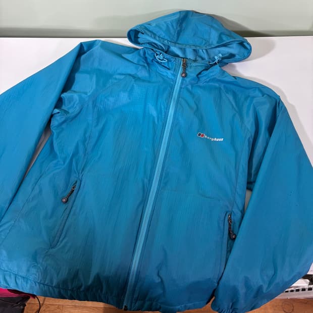 우먼L 버그하우스 스카이블루 바람막이자켓