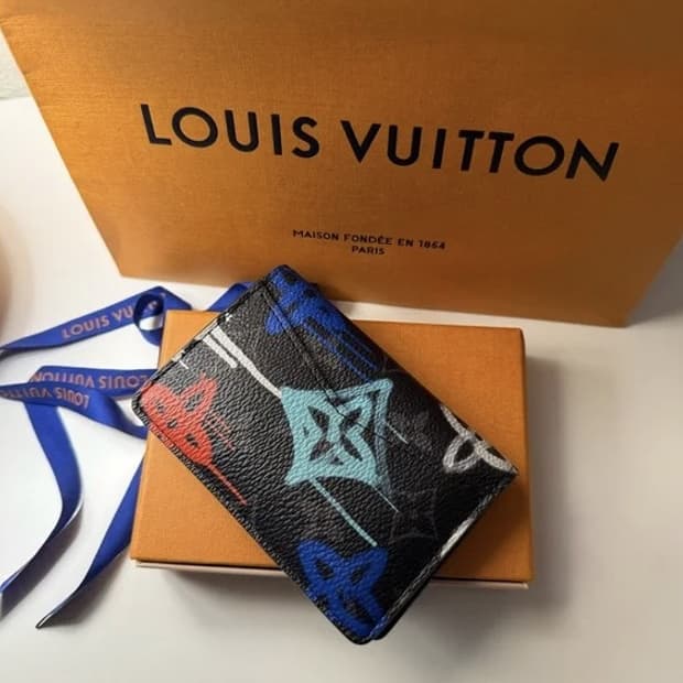 [정품] 루이비통 멀티 컬러 모노그램 카드지갑