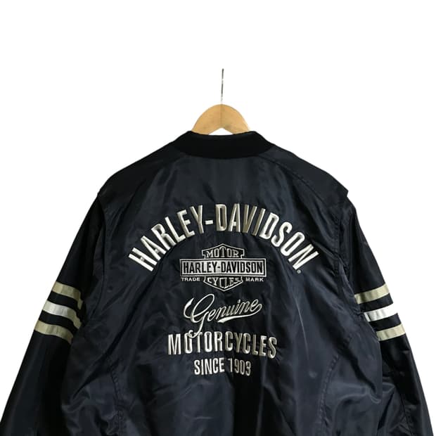 할리데이비슨 바이커 ma-1 항공자켓점퍼