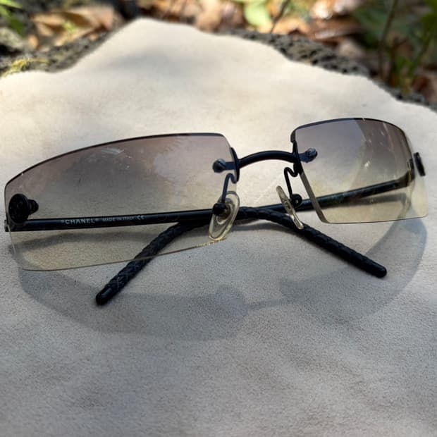 00s 샤넬 무테 썬그라스 신품 보관품 선그라스 