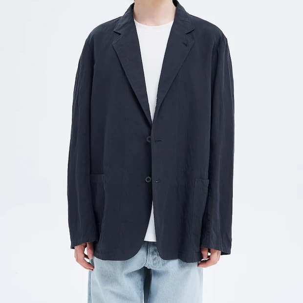 Kaptain Sunshine Take Easy Jacket - Navy
