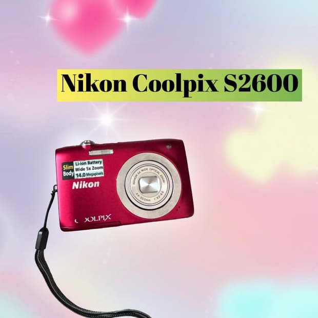 니콘 쿨픽스 s2600 ❤️ / Nikon Coolpix s2600