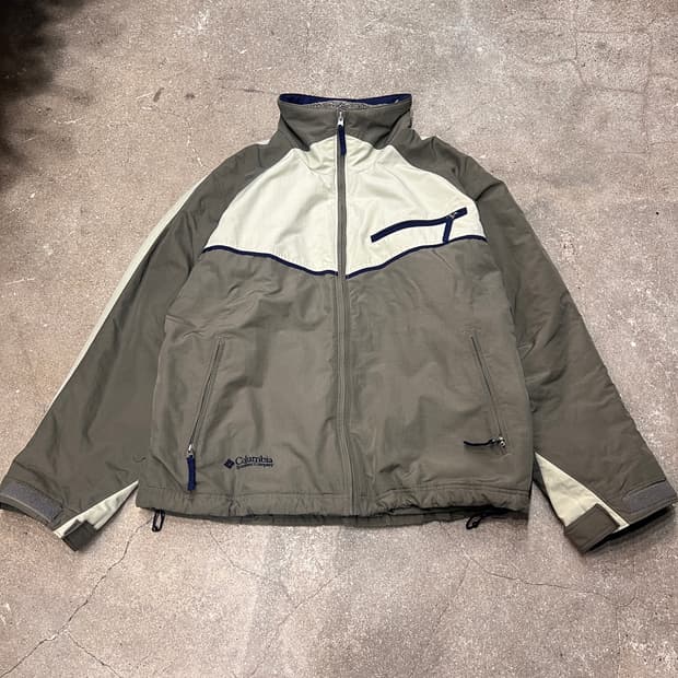 컬럼비아 나일론 아웃도어 플리스 자켓 