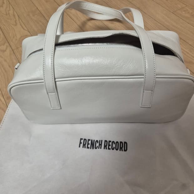 프렌치레코드 프랑백 미니 화이트 새상품