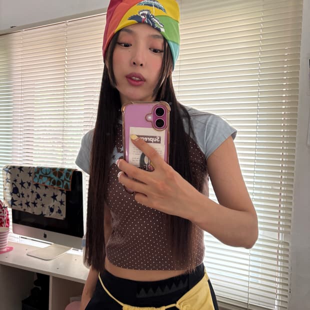 캐피탈 무지개반다나