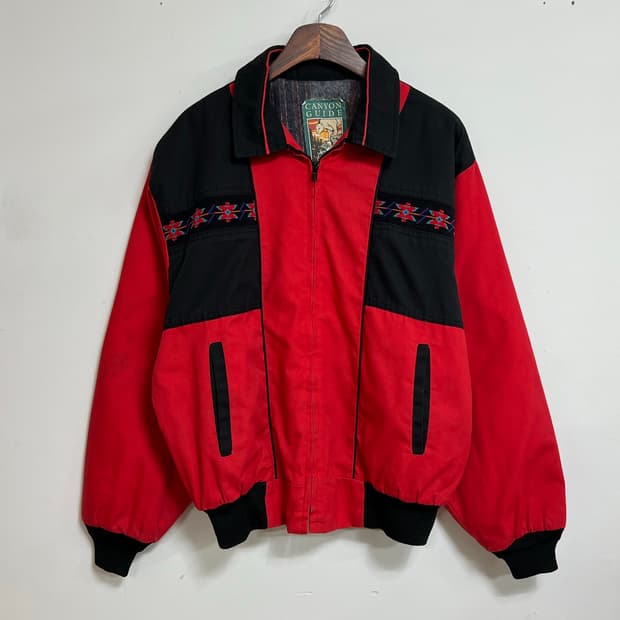 빈티지 80's 캐니언 가이드 자켓