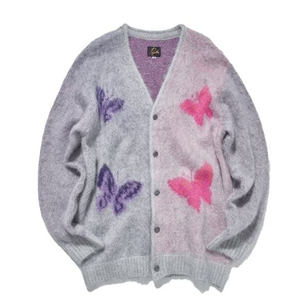 [L] 니들스 x studious 별주 모헤어 가디건 빠삐용