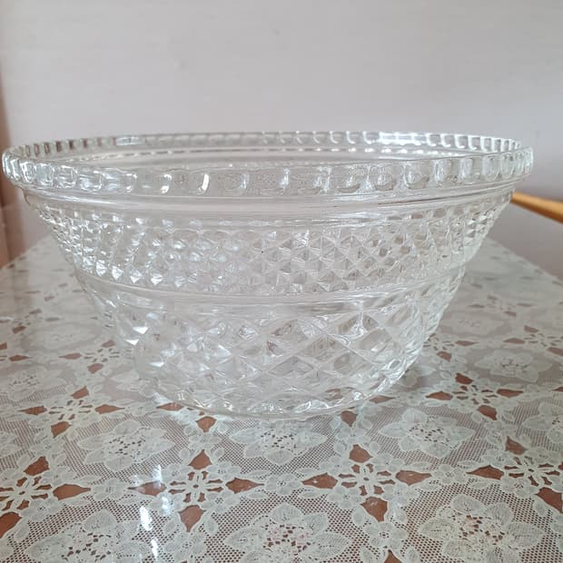 빈티지  Anchor Hocking 앵커호킹 Wexford 화채볼