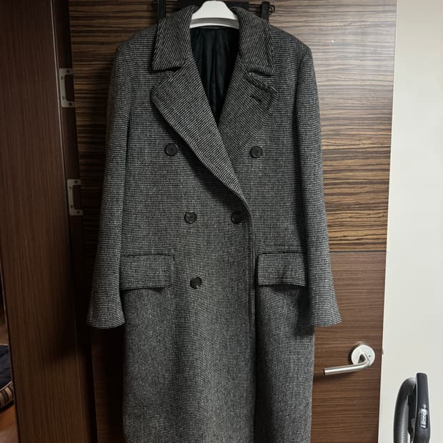 Ami 울 더블 코트 48 