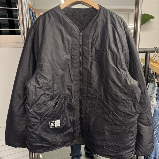 스타터 빈티지 리버시블 플리스 자켓