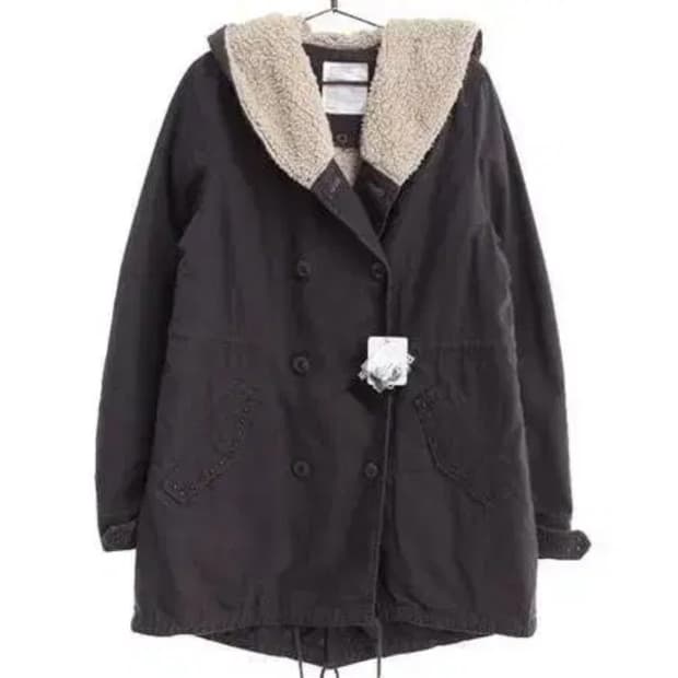 로데오크라운즈 빈티지 스컬 프린팅 내피 야상 (탈착가능) 새상품