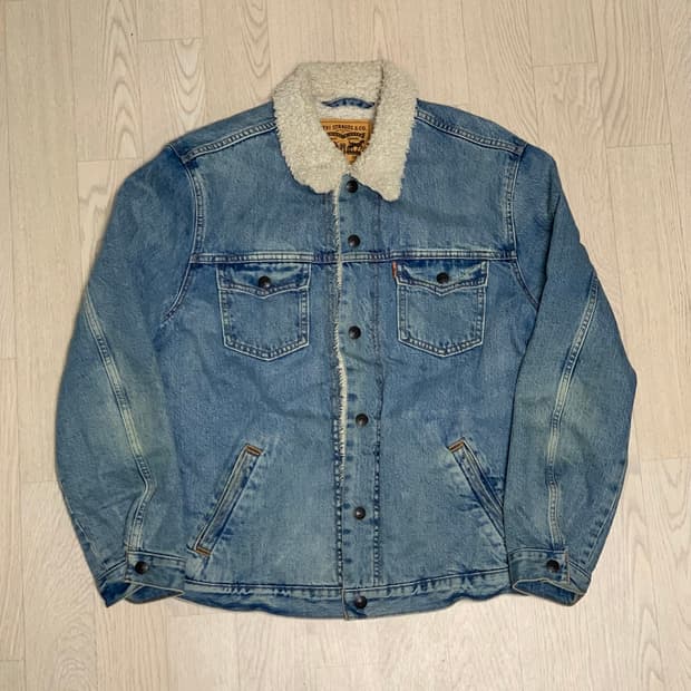 리바이스 데님자켓 L