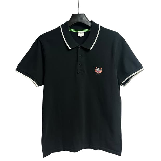 겐조(KENZO) 타이거 자수 반팔 카라티셔츠