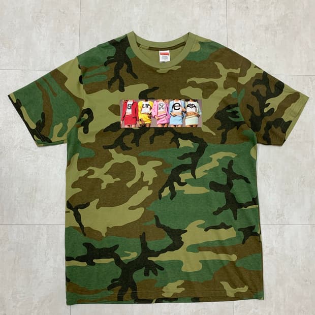 슈프림 girl tee camo FW25 #587