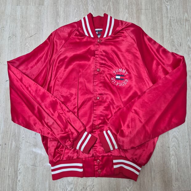 타미힐피거 써클로고 바시티 자켓 M(95)
