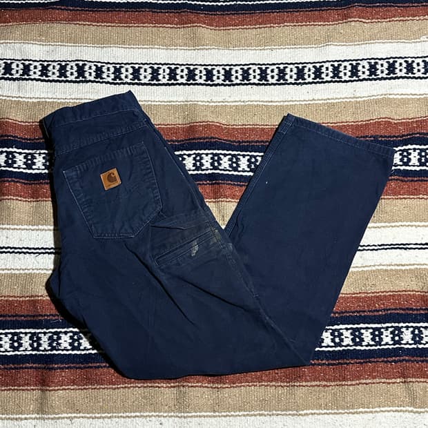 [칼하트] •Carhartt Carpenter Pants B159-NVY