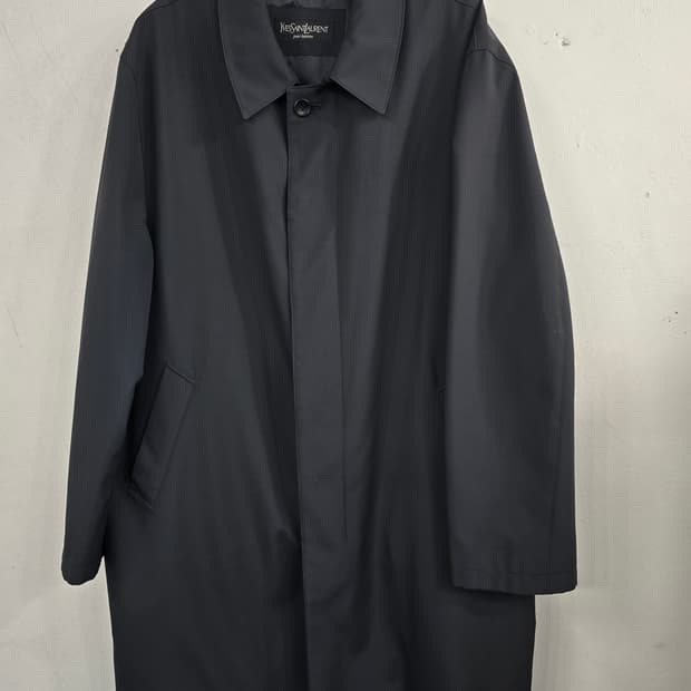 입생로랑 빈티지 트렌치 코트