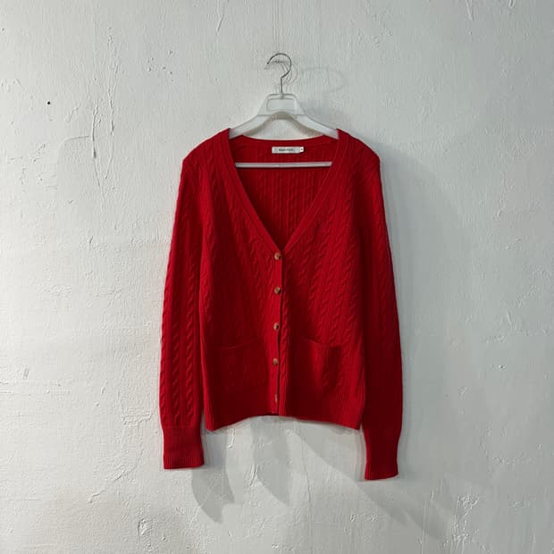 빈폴 캐시미어 혼방 가디건 여성90