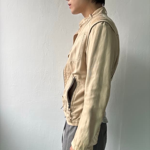 디젤 워싱 라이더 자켓 