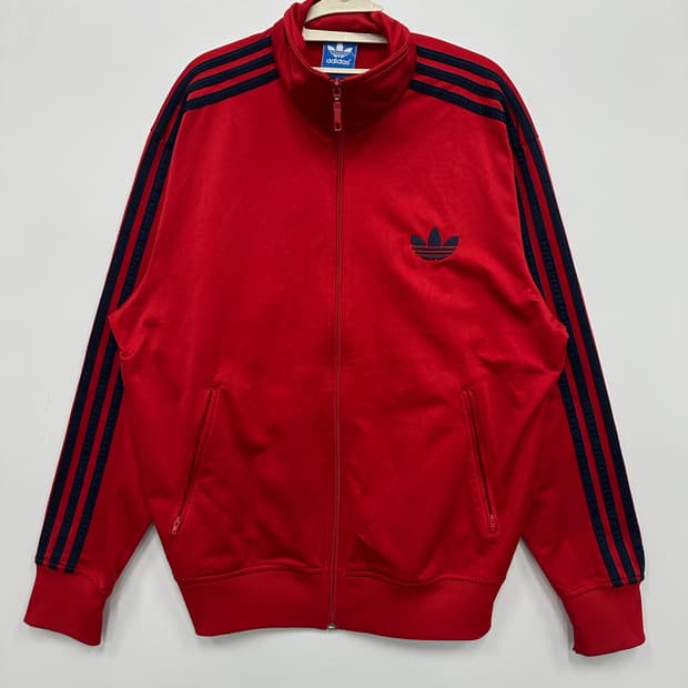 아디다스 버건디 구파이어버드 져지 트랙탑 