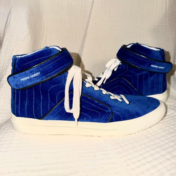 피에르하디 블루벨벳 하이탑