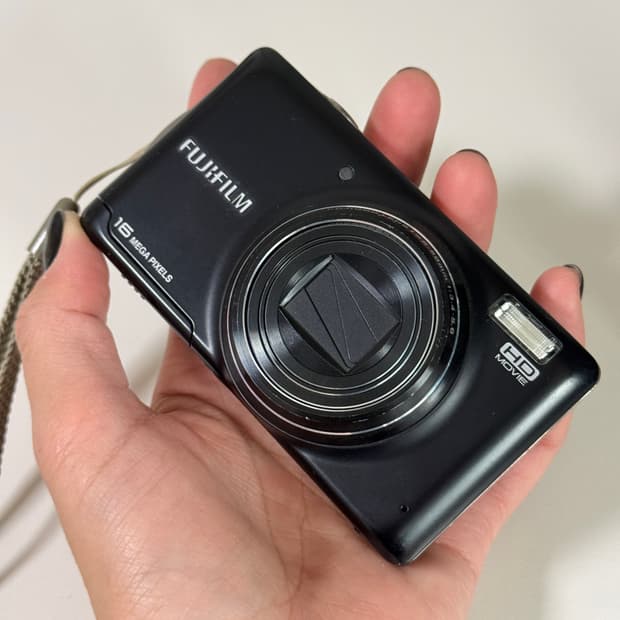 풀박💫후지필름 파인픽스 T400 빈티지 디카 디지털카메라 블랙