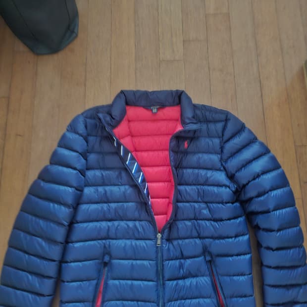 (95 새제품)폴로 랄프로렌 패커블 경량다운패딩 자켓(보이즈 xl)