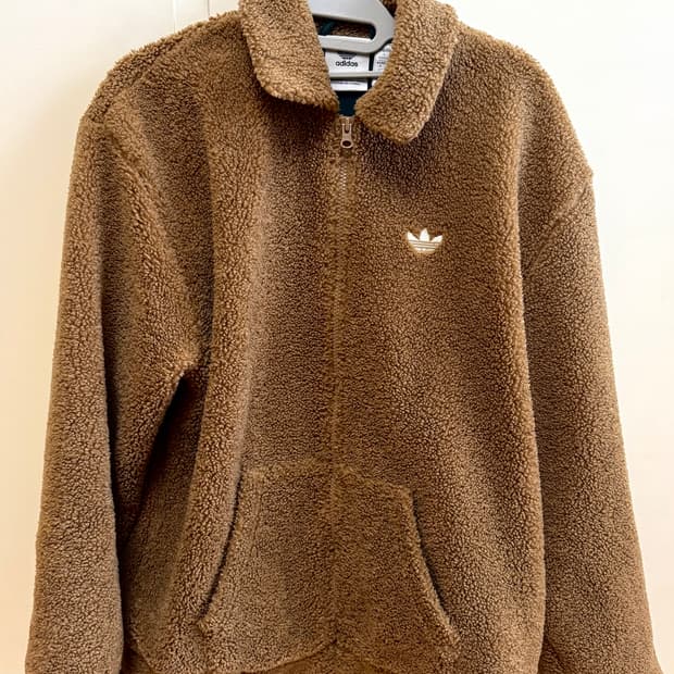 아디다스 쉐르파 플리스 트랙탑 자켓