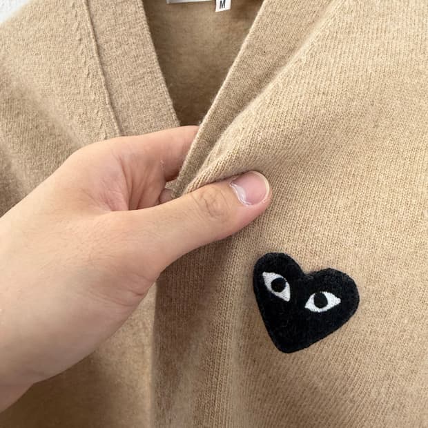 꼼데가르송 꼼데가르송가디건 꼼데가디건 가디건