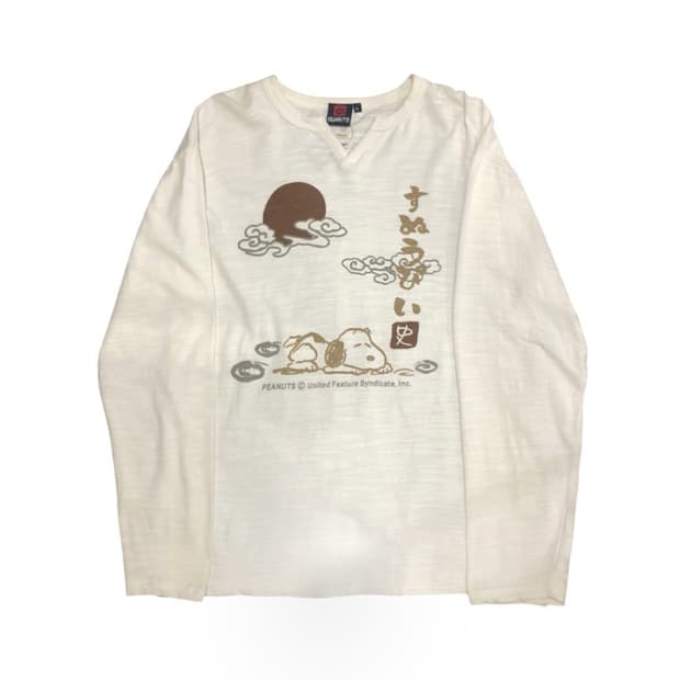 Peanuts Oriental Long Sleeve - L