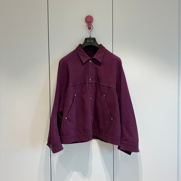 Uru 도쿄 라운드 패널 데님자켓