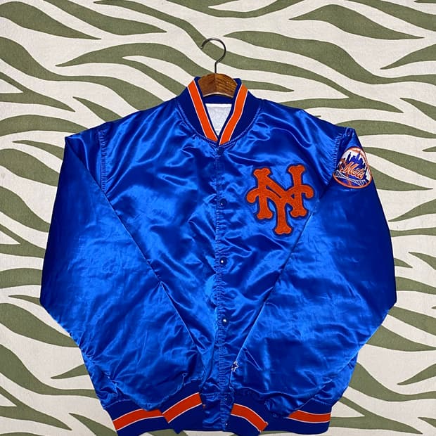 스타터 뉴욕메츠 스타디움 바시티 자켓