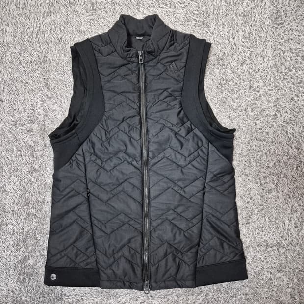 아디다스 여성 경량 패딩 조끼 M