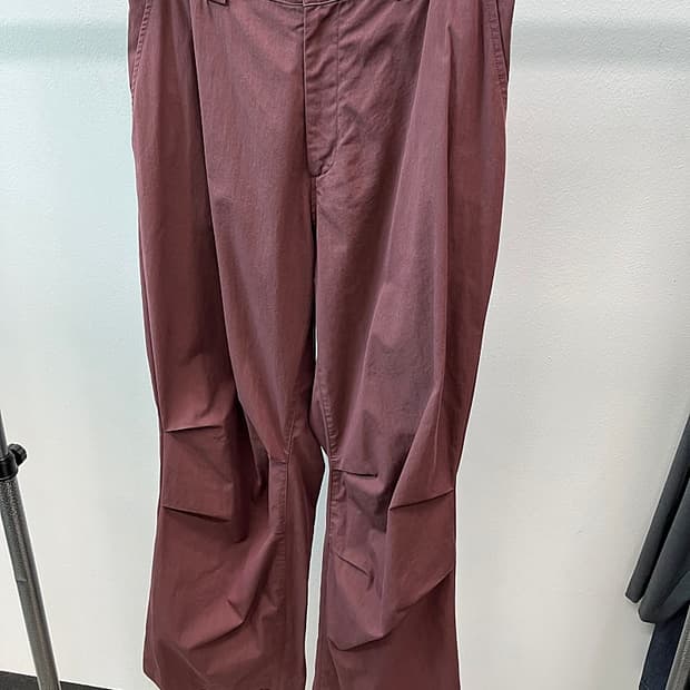 34-36) 헤칭룸 버건디 VTG Snow Pants Burgundy