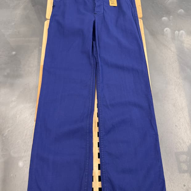 OLD VINTAGE WASHED NAVY FRENCH 프렌치워크팬츠