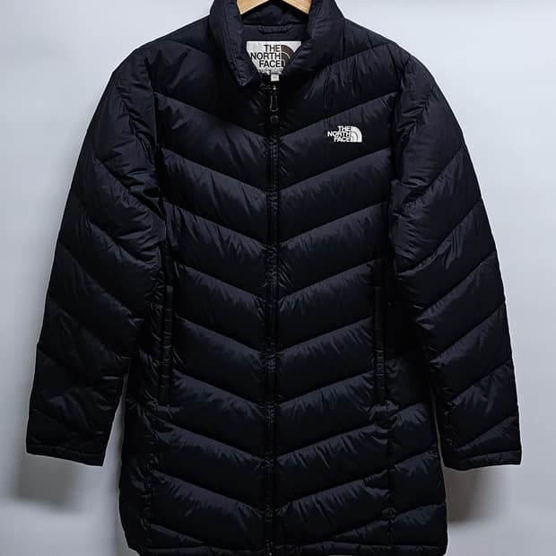 노스페이스 여성 구스경량패딩 M