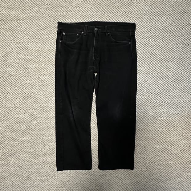 LEVI'S 505 black jeans