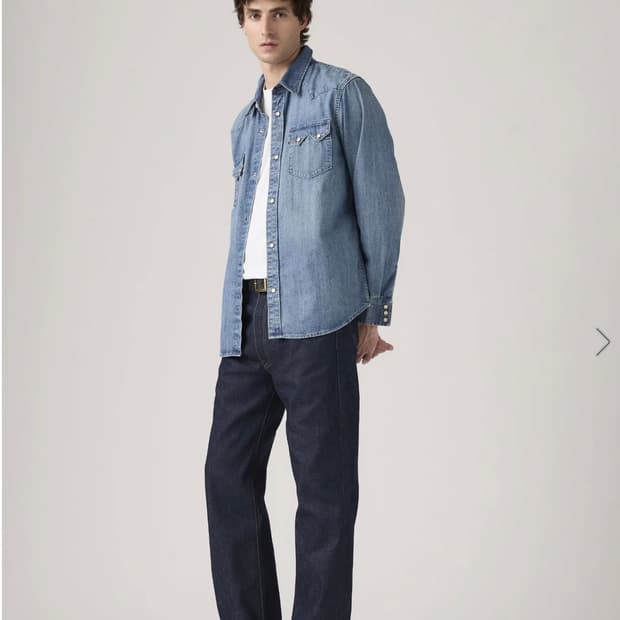 리바이스 501 셀비지 프리미엄  42인치