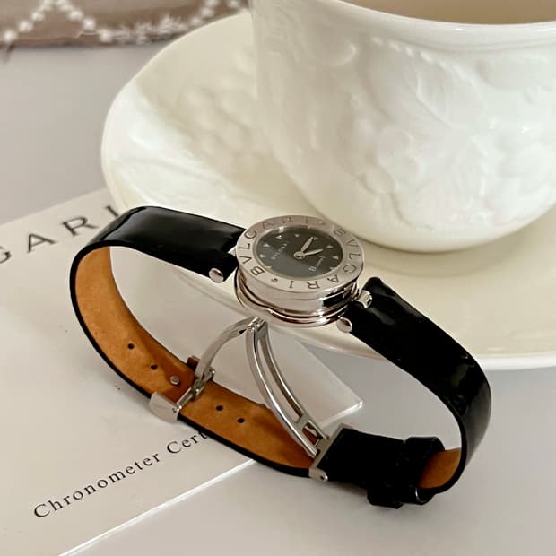 BVLGARI  비제로원 블랙 다이얼 불가리 시계 