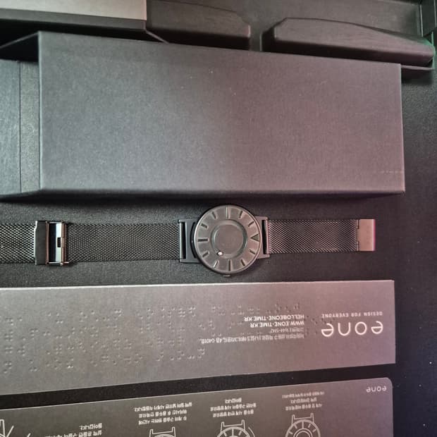 이원코리아 브래들리 타임피스 40mm 블랙 매쉬