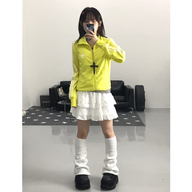Adidas Yellow Firebird Jersey