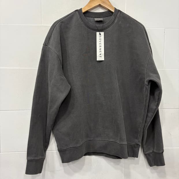 소버먼트 피그먼트 오버 맨투맨 새상품