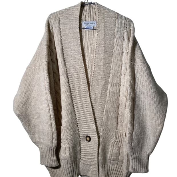 betty jackson 셔틀랜드 울 가디건