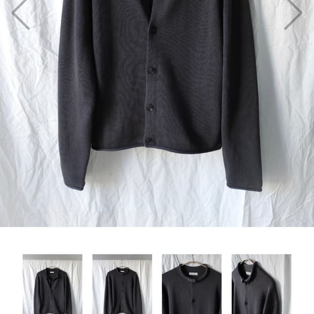 씨솔트 seasalt roop hem 가디건 차콜브라운 4사이즈
