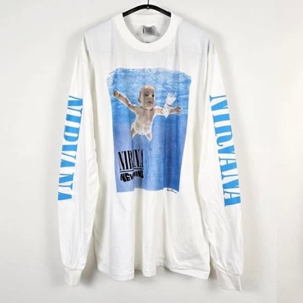 (rep) 빈티지 너바나 롱슬리브 sk