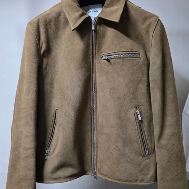 토니웩 스웨이드 래더자켓