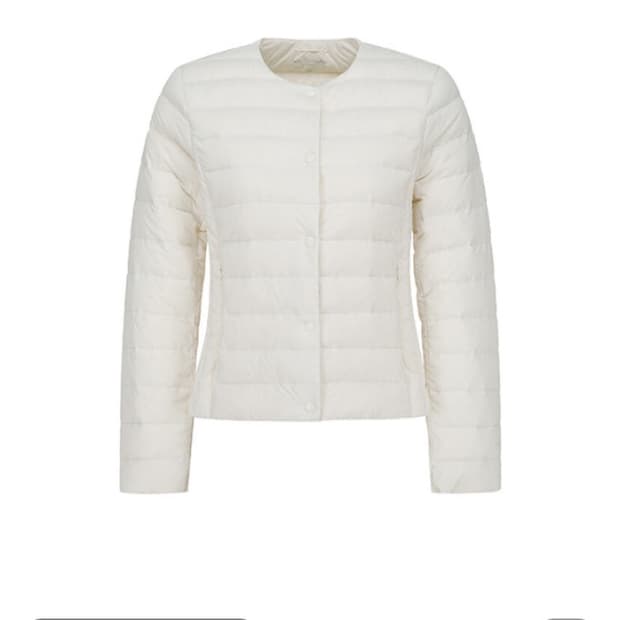 탑텐 여성 경량패딩 아이보리 85