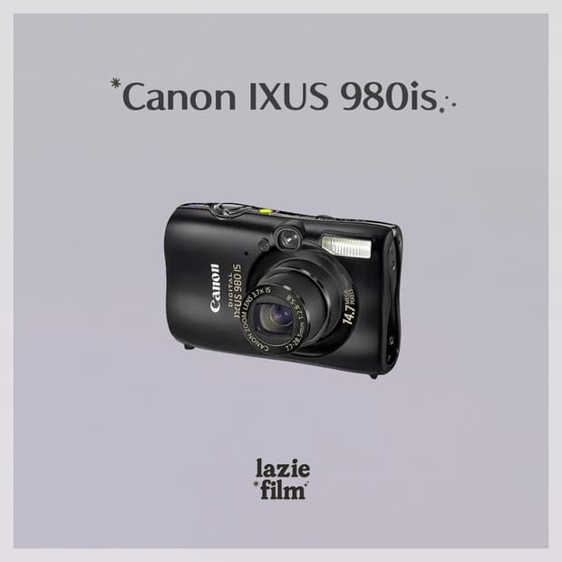 하이엔드✧･ﾟCanon ixus 980is 캐논 익서스 디카 카메라