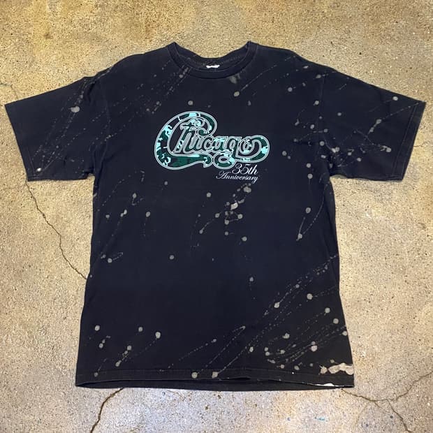 미국 빈티지 락밴드 시카고 Chicago 30주년 반팔티 락티셔츠